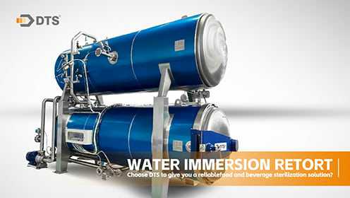 Water immersion retort Water immersion retort